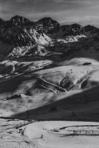 a ski area