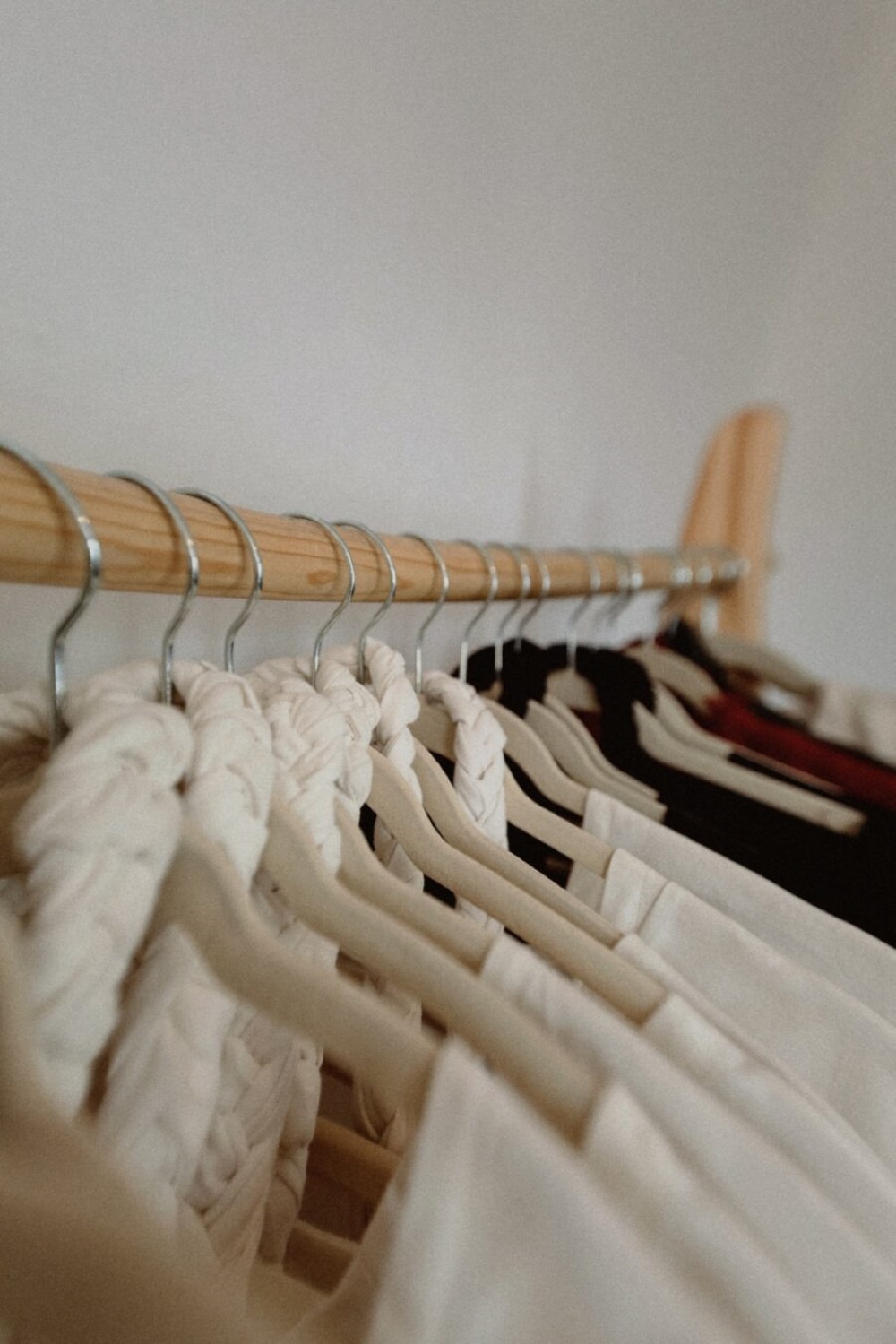 Wooden Clothing Hanger for MOLLIE Aspen, a Boutique Hotel In Aspen