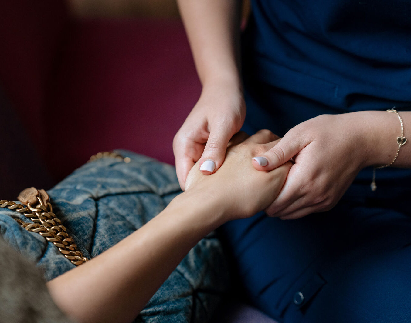 Hand-massages by Naturopathica at MOLLIE