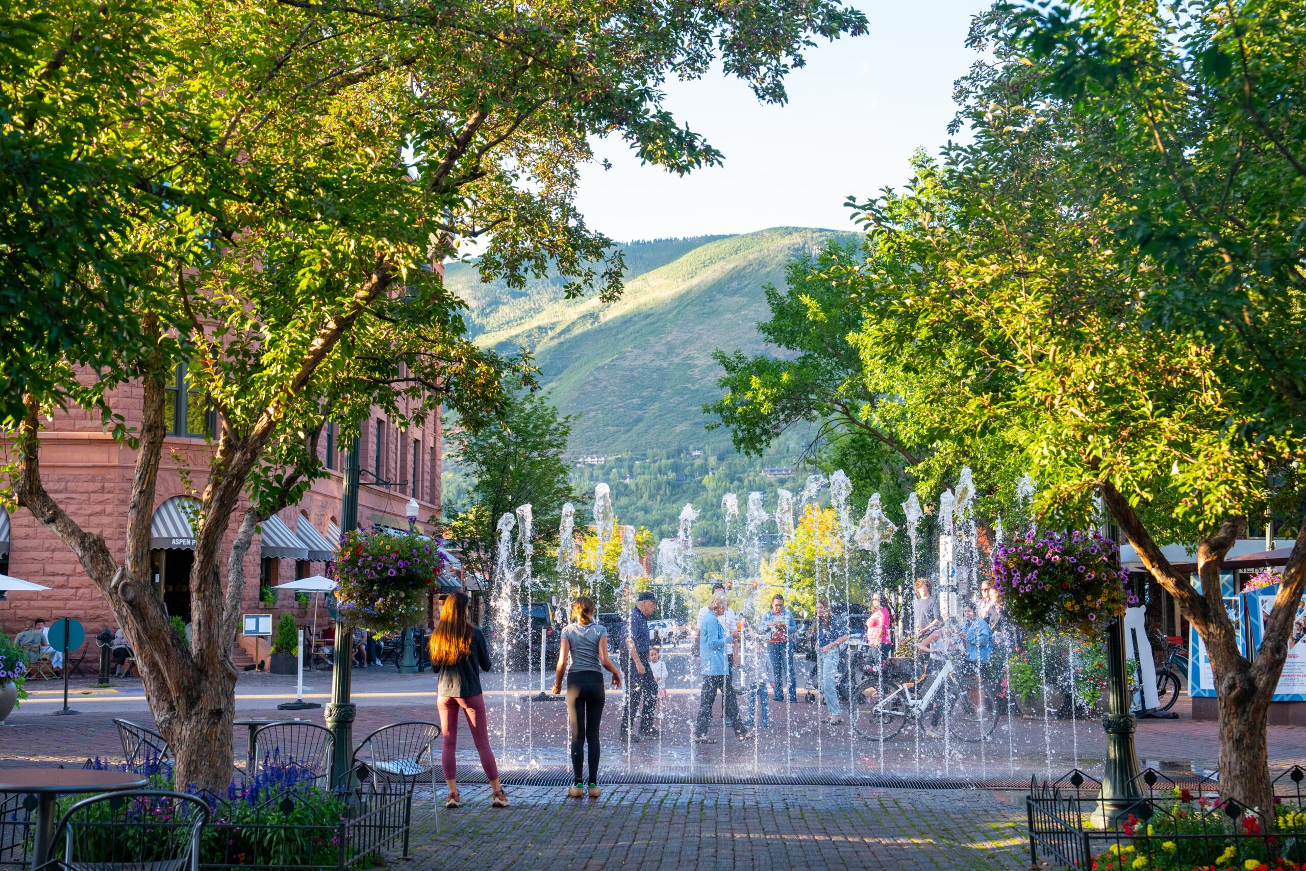 The Dancing Fountain in Aspen, Colorado