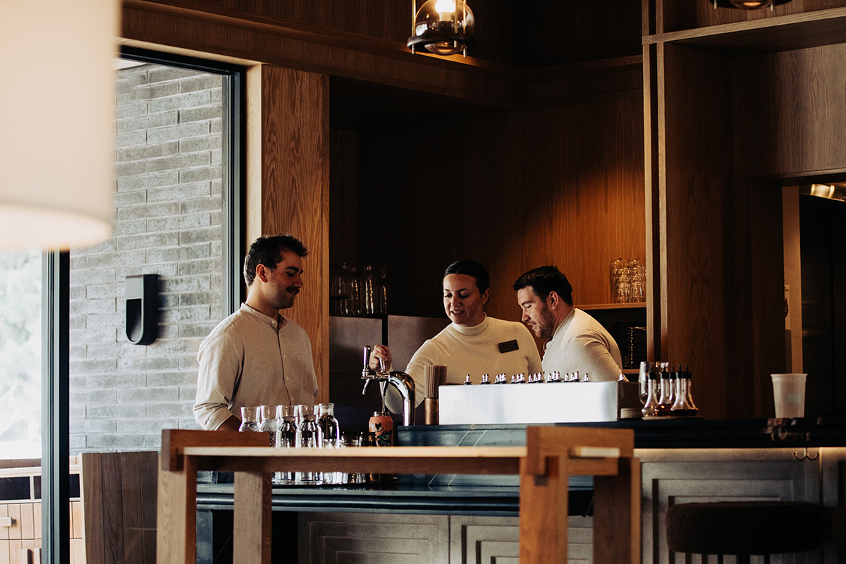 MOLLIE employees at work