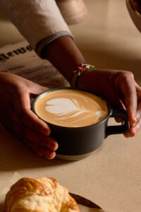Fresh coffee at MOLLIE Aspen Cafe