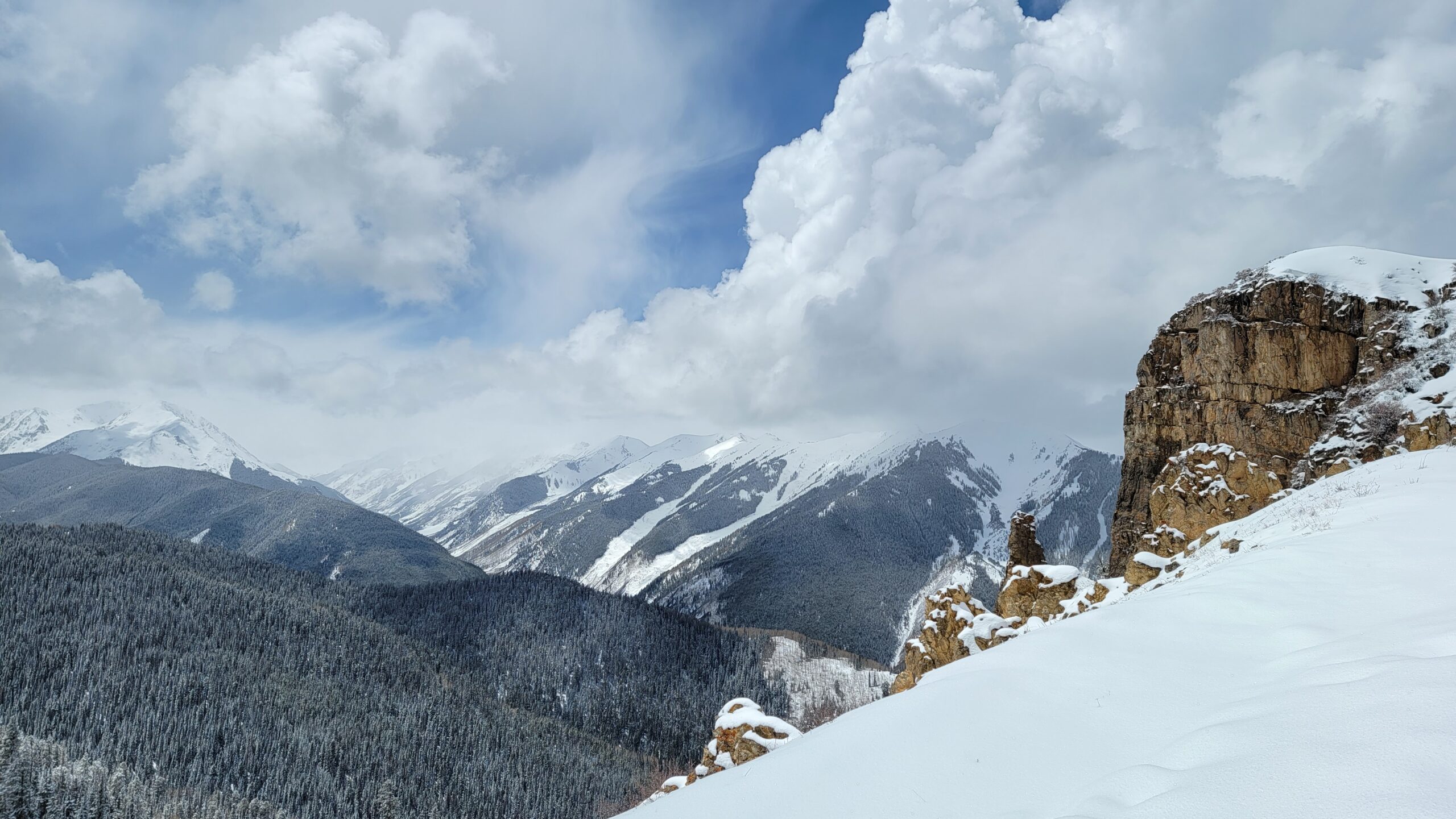 Aspen Mountain in March