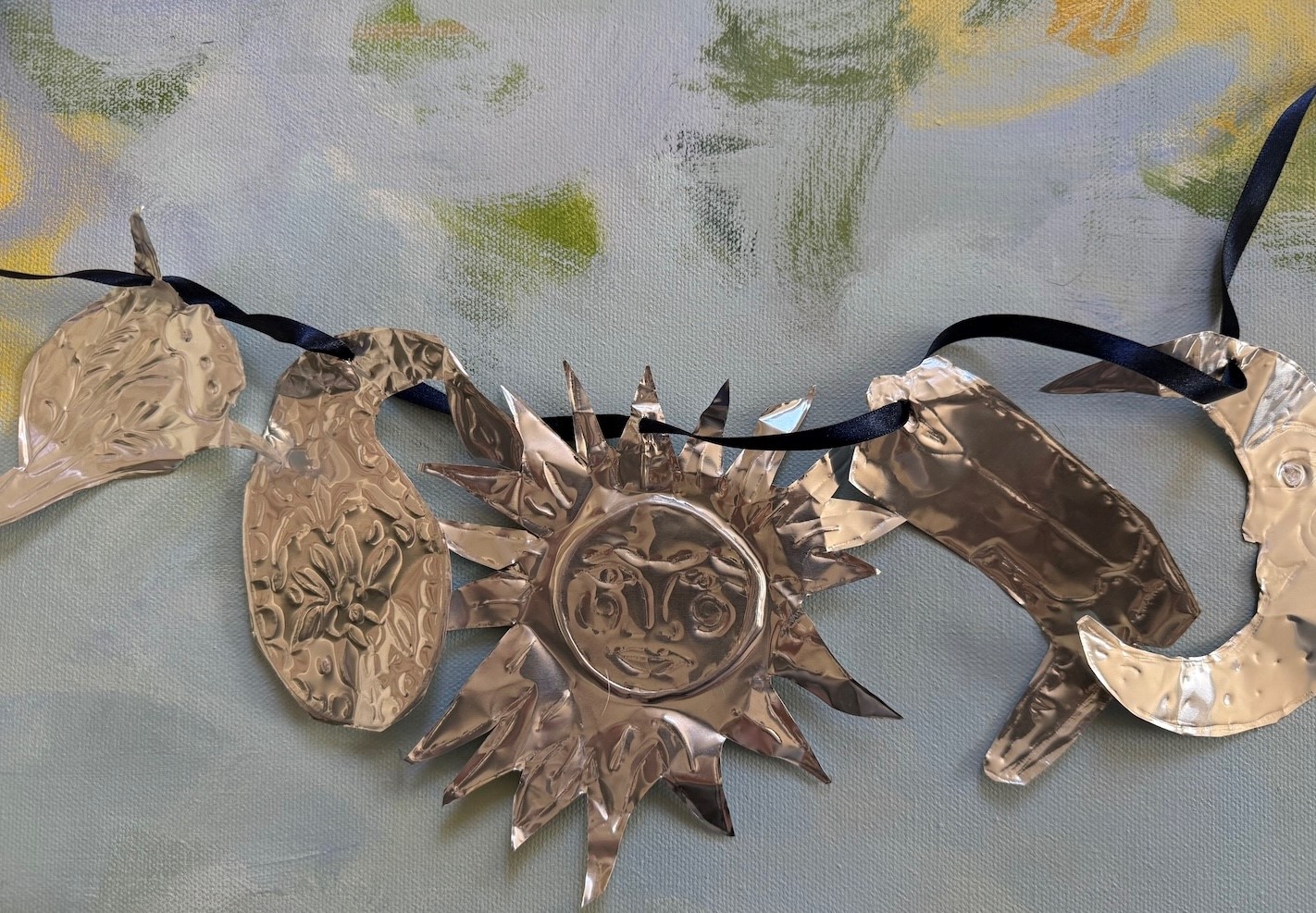 Embossed Garland made by Joon the Artist