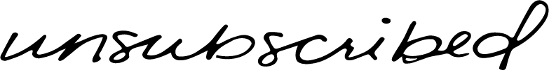 Unsubscribed logo
