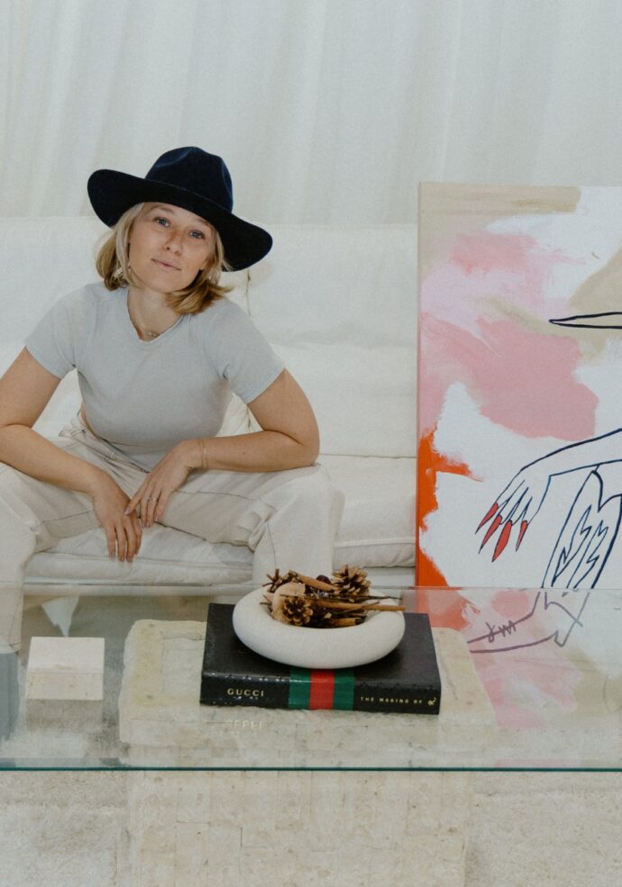 Artist Ariana Barnstable for Lazy Cowgirl Brunch