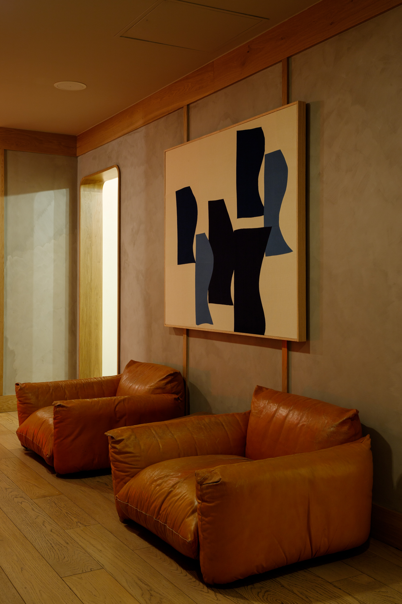 Ethan Cook art in MOLLIE Aspen 