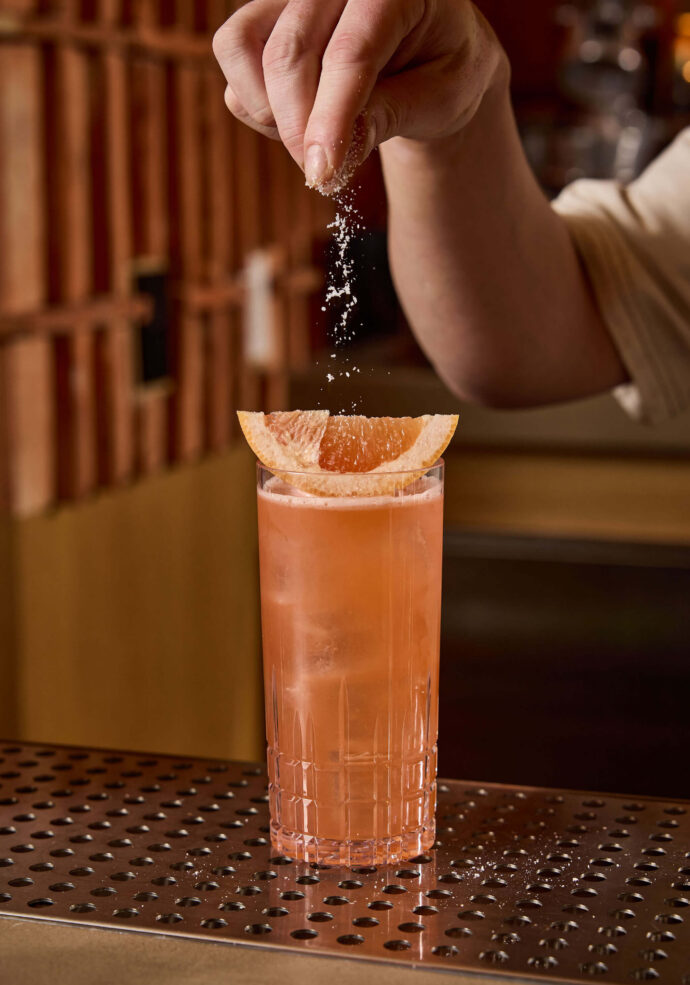 Petit Familia agave cocktail at MOLLIE Aspen