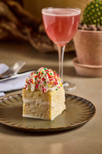 Petit Familia tres leches cake at MOLLIE Aspen