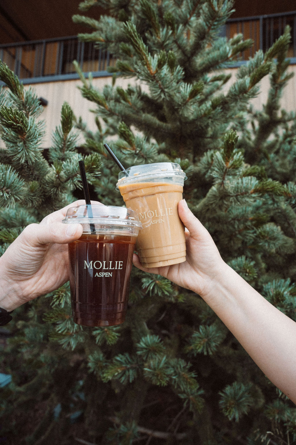 Coffee from the Cafe at MOLLIE Aspen