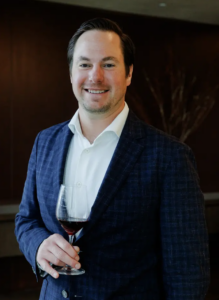 Portrait of Petit Trois guest sommelier Greg Van Wagner