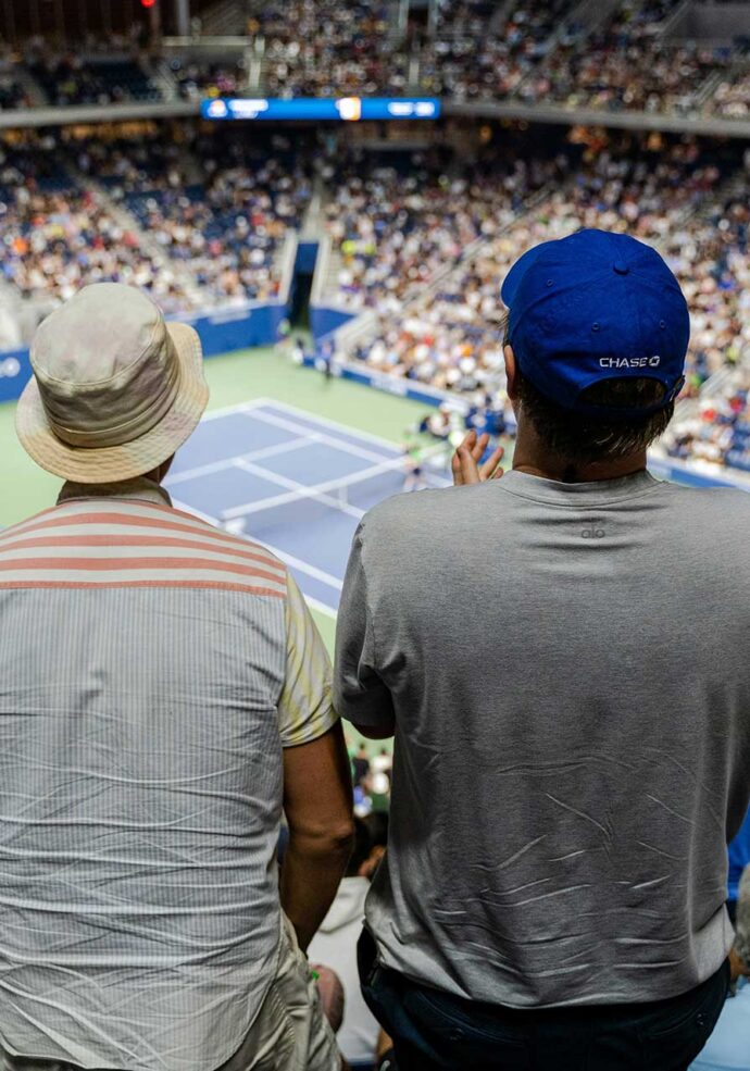 Image of the US Open by Dylan Freedom