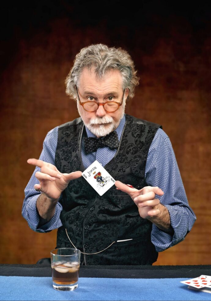 Close-up magician Doc Eason